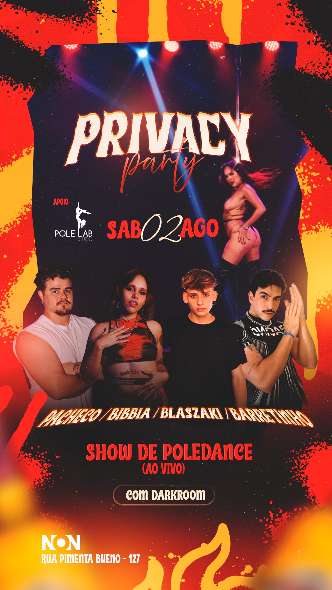 PRIVACY PARTY - SÁBADO - NON