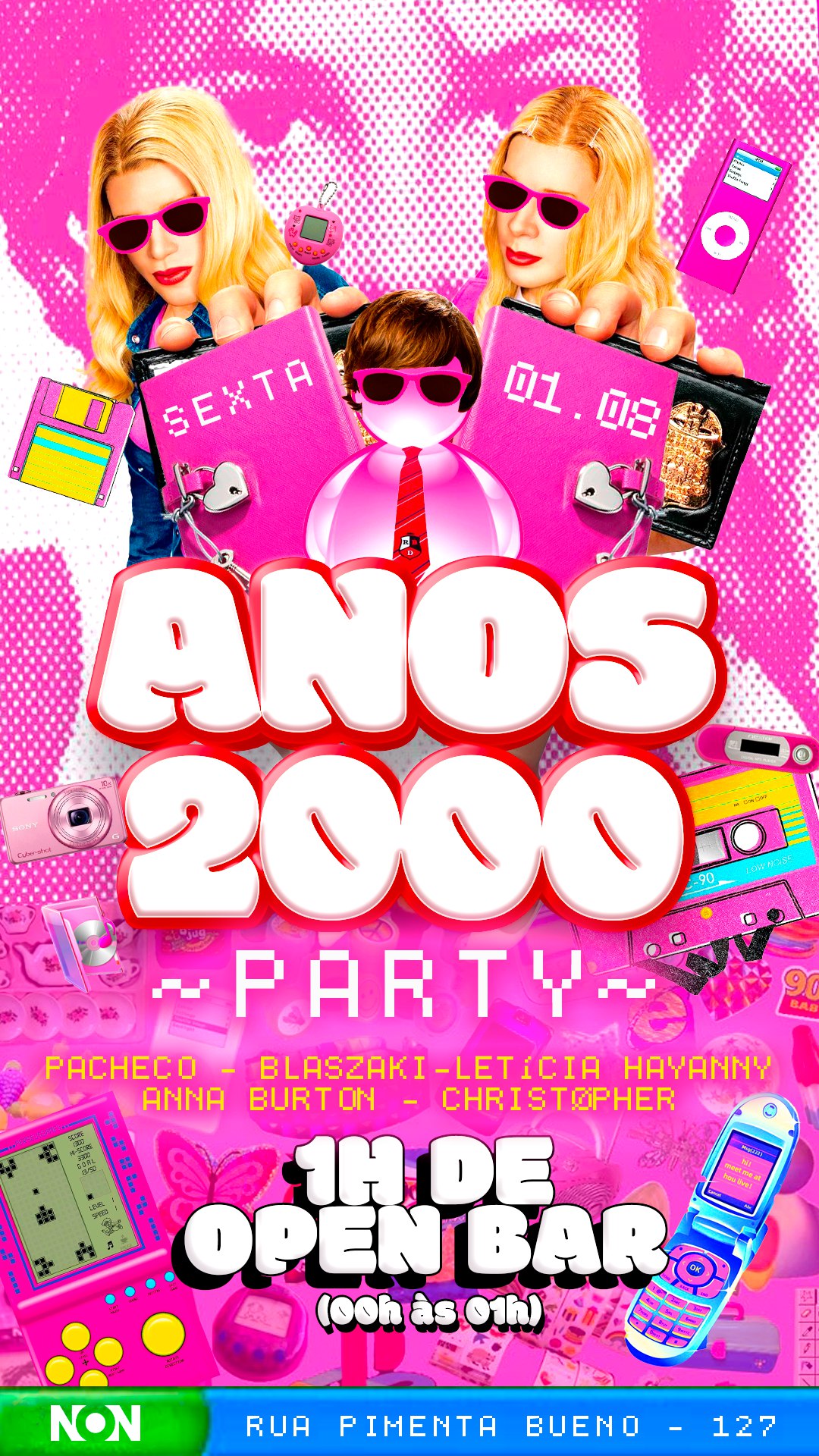 ANOS 2000 PARTY - SEXTA - NON