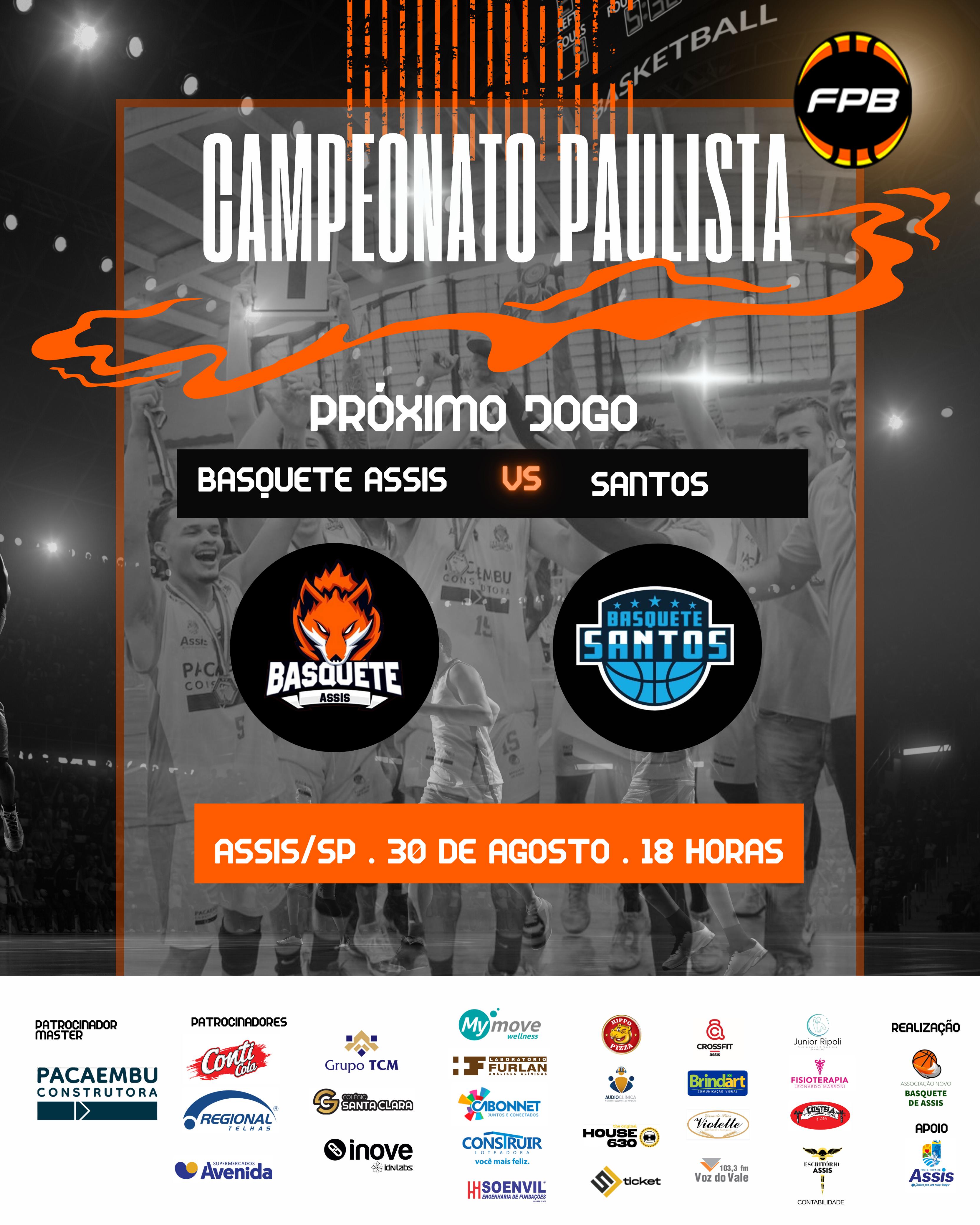 Basquete Assis x Basquete Santos